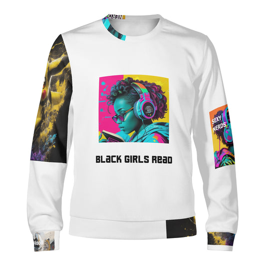 Unisex Black Girls Read Crewneck Pullover Sweatshirt
